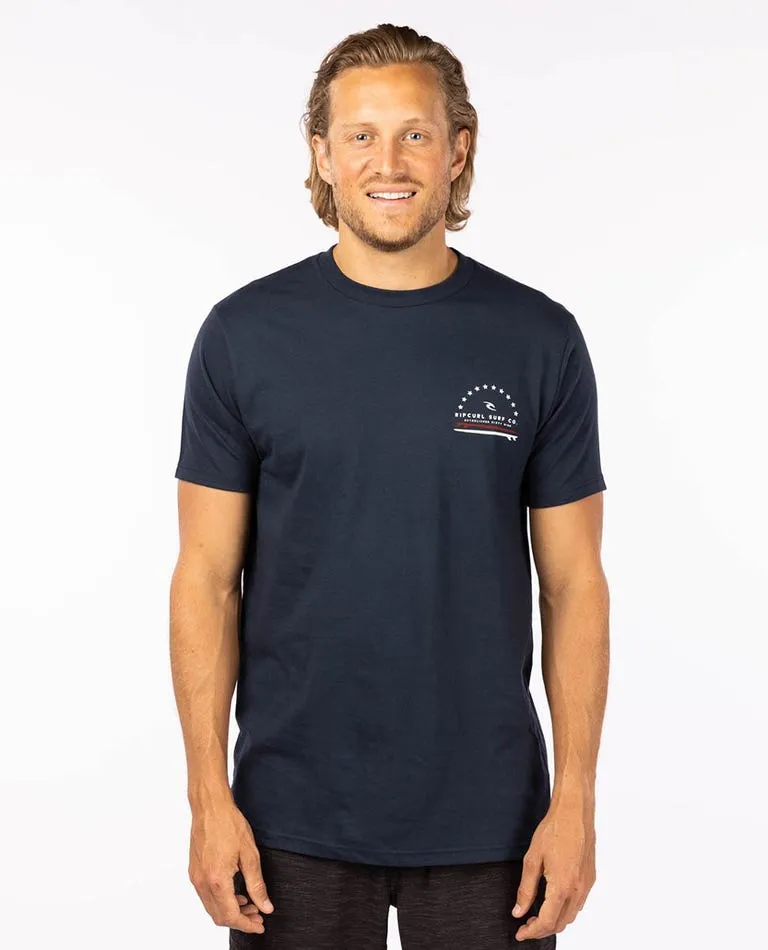 Americana Premium Navy Tee