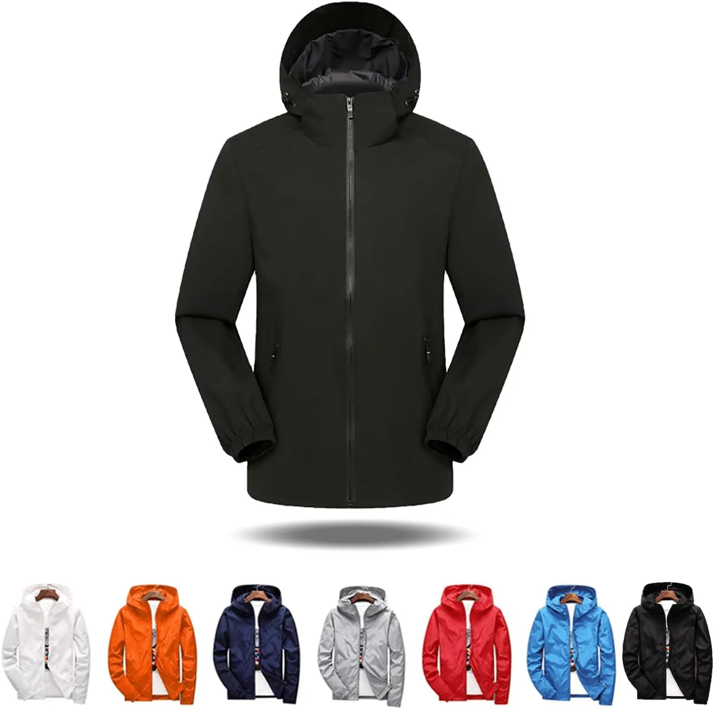 Anti-Puncture Jacket, Anti Puncture Jacket, Windproof Breathable Waterproof Tactical Jacket Hoodie for Men and Women