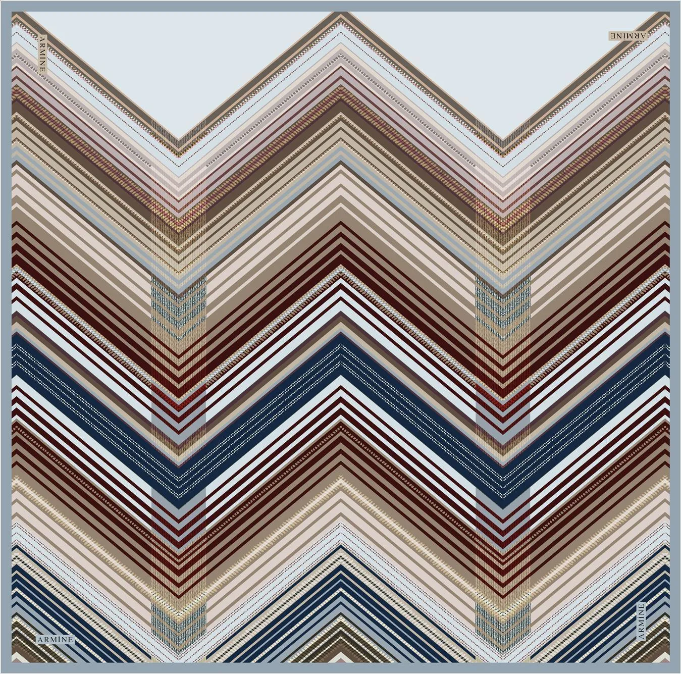 Armine Ziglee Turkish Silk Scarf No. 39