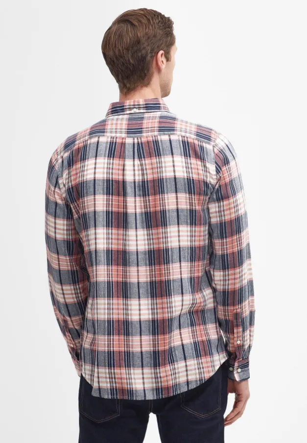 BARBOUR<BR>
Laneskin Long Sleeve Shirt<BR>
Pink<BR>