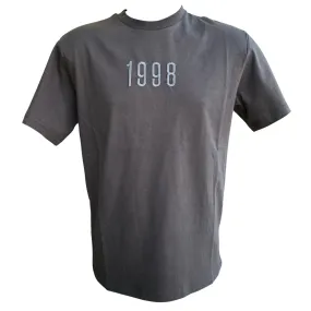 Bikkembergs maglietta manica corta da uomo con ricamo 1998 BMT0904 8001 nero