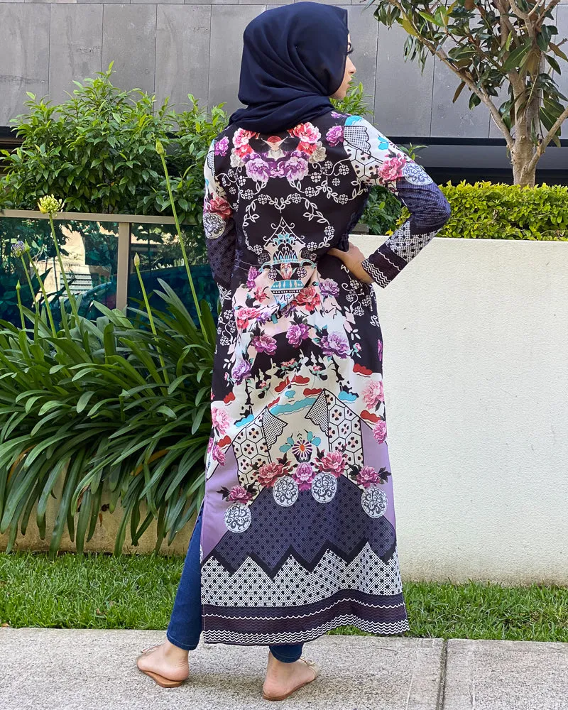 Bohemain Floral Cardi