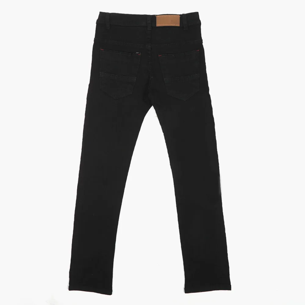 Boys Denim Pants - Black