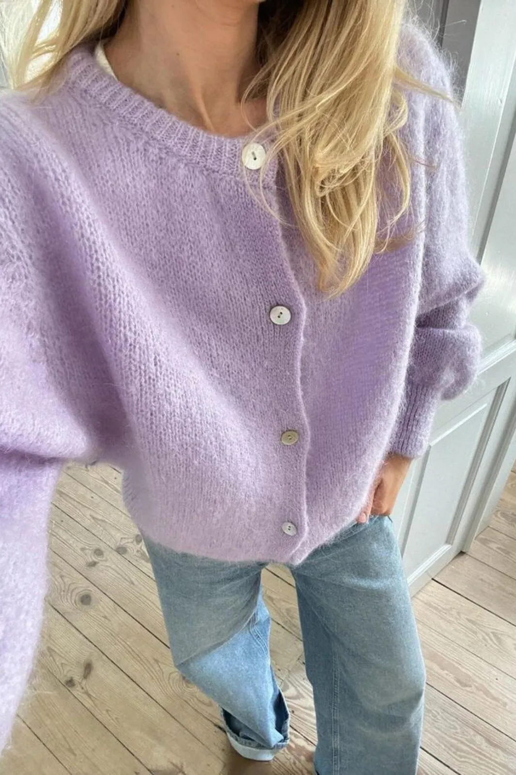 BYIC - Idaic Cardigan - lp Light Purple