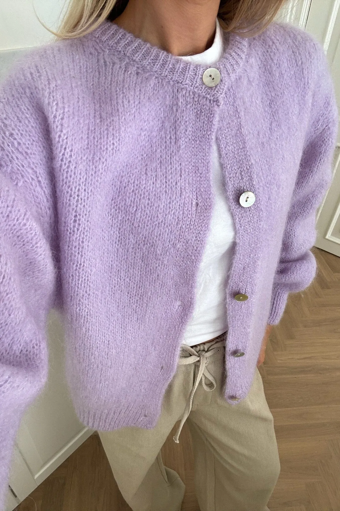 BYIC - Idaic Cardigan - lp Light Purple