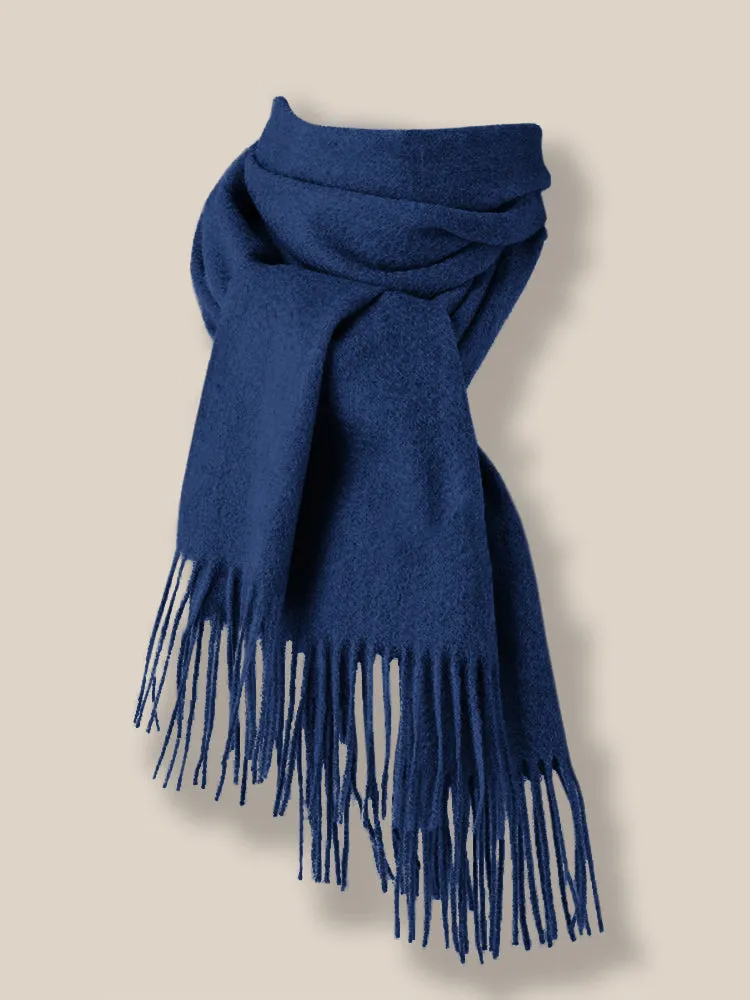 Comfy Tassel Faux Pashmina Scarf
