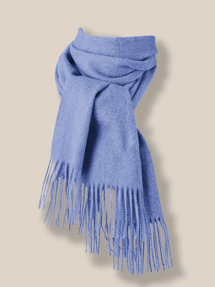Comfy Tassel Faux Pashmina Scarf