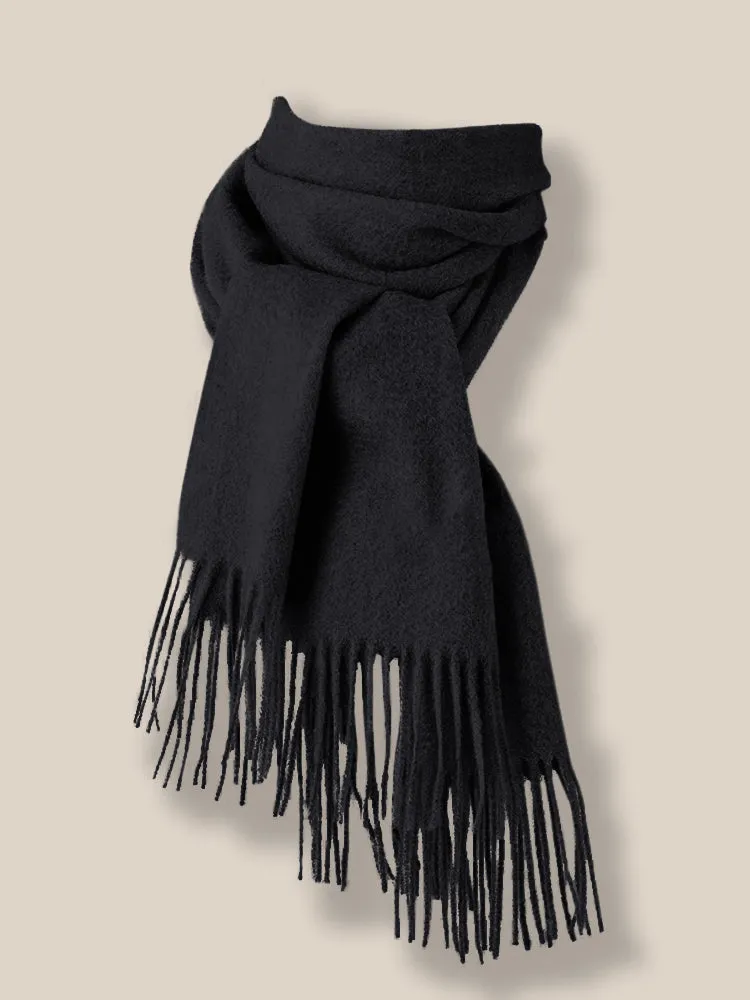 Comfy Tassel Faux Pashmina Scarf