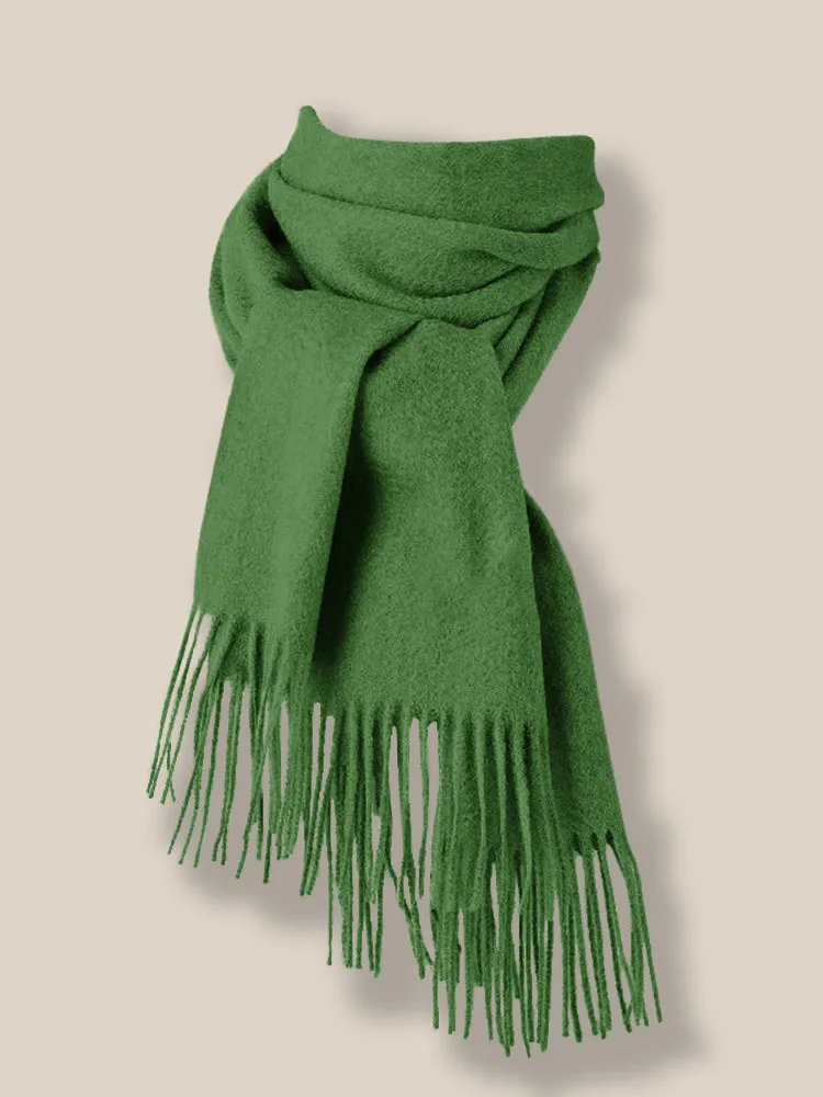 Comfy Tassel Faux Pashmina Scarf