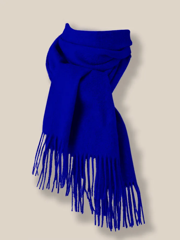 Comfy Tassel Faux Pashmina Scarf
