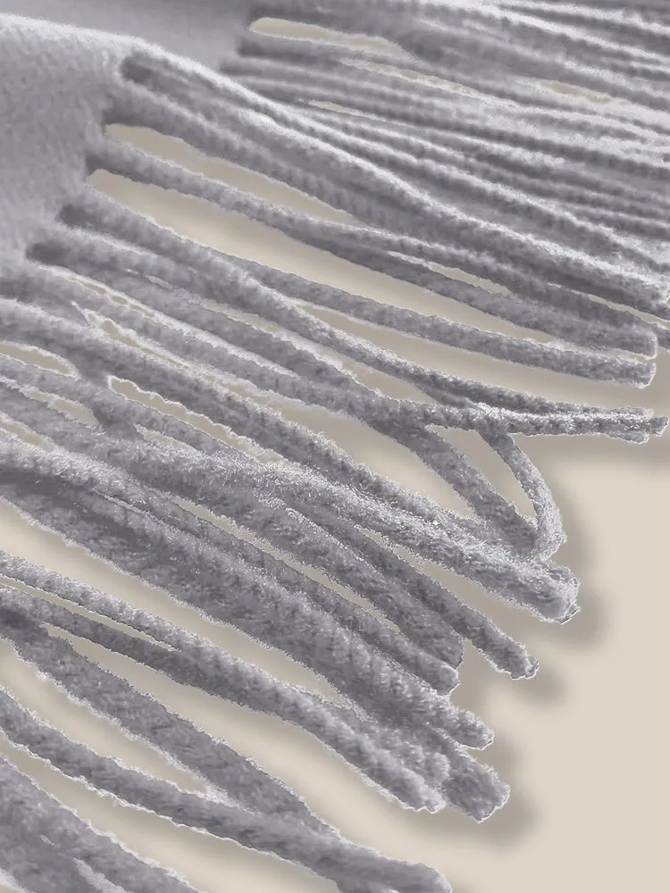 Comfy Tassel Faux Pashmina Scarf