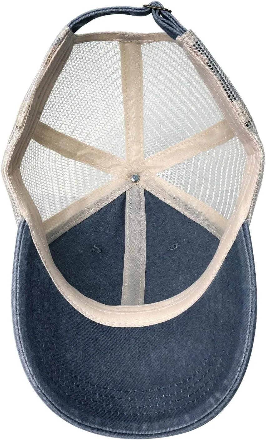 Cute Crabs Baseball Cap Women Men Mesh-Back Hat Retro Trucker Hats Sun Hat