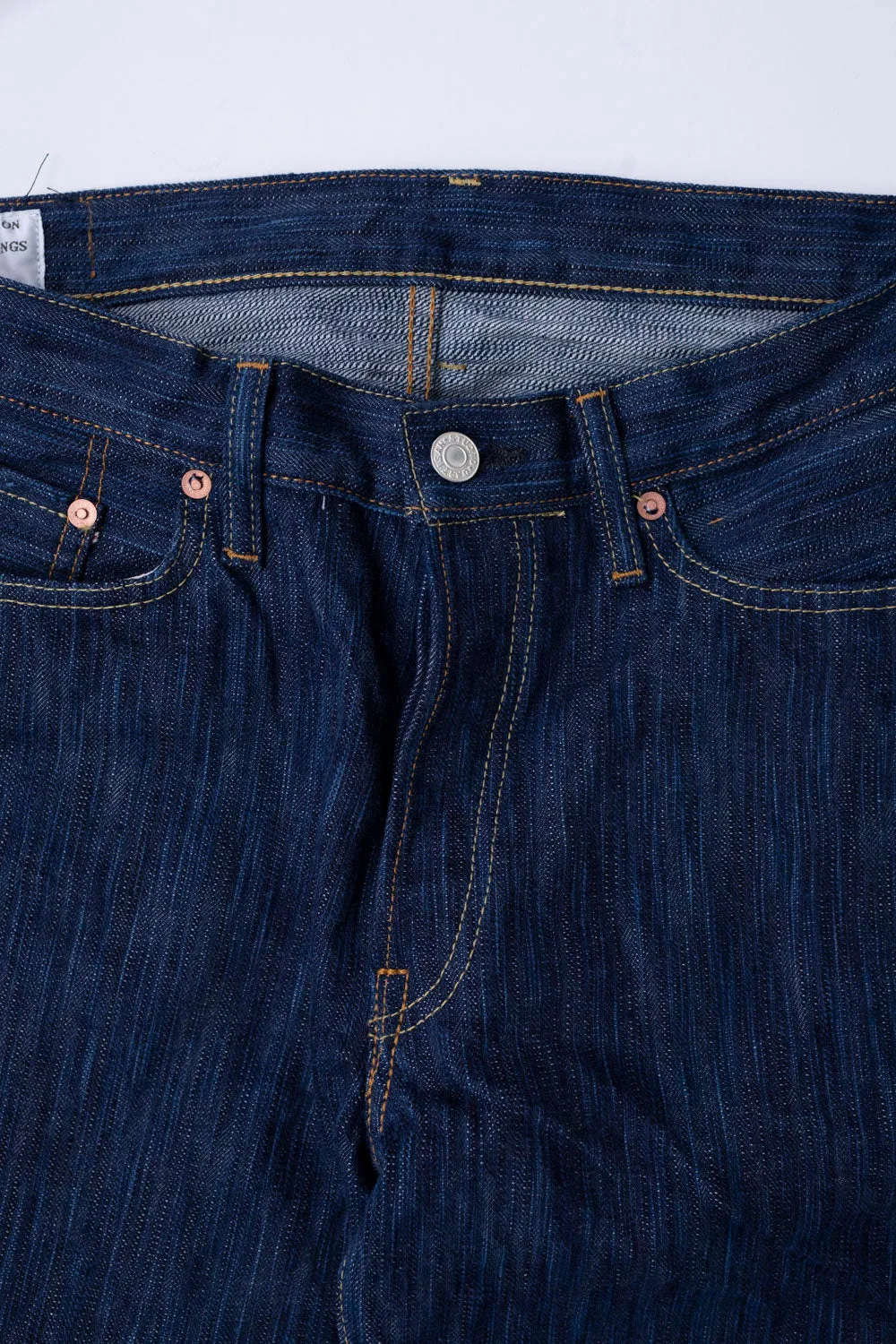 D1866S - 15oz Tokushima Selvedge Jeans Regular Straight - Natural Indigo OW