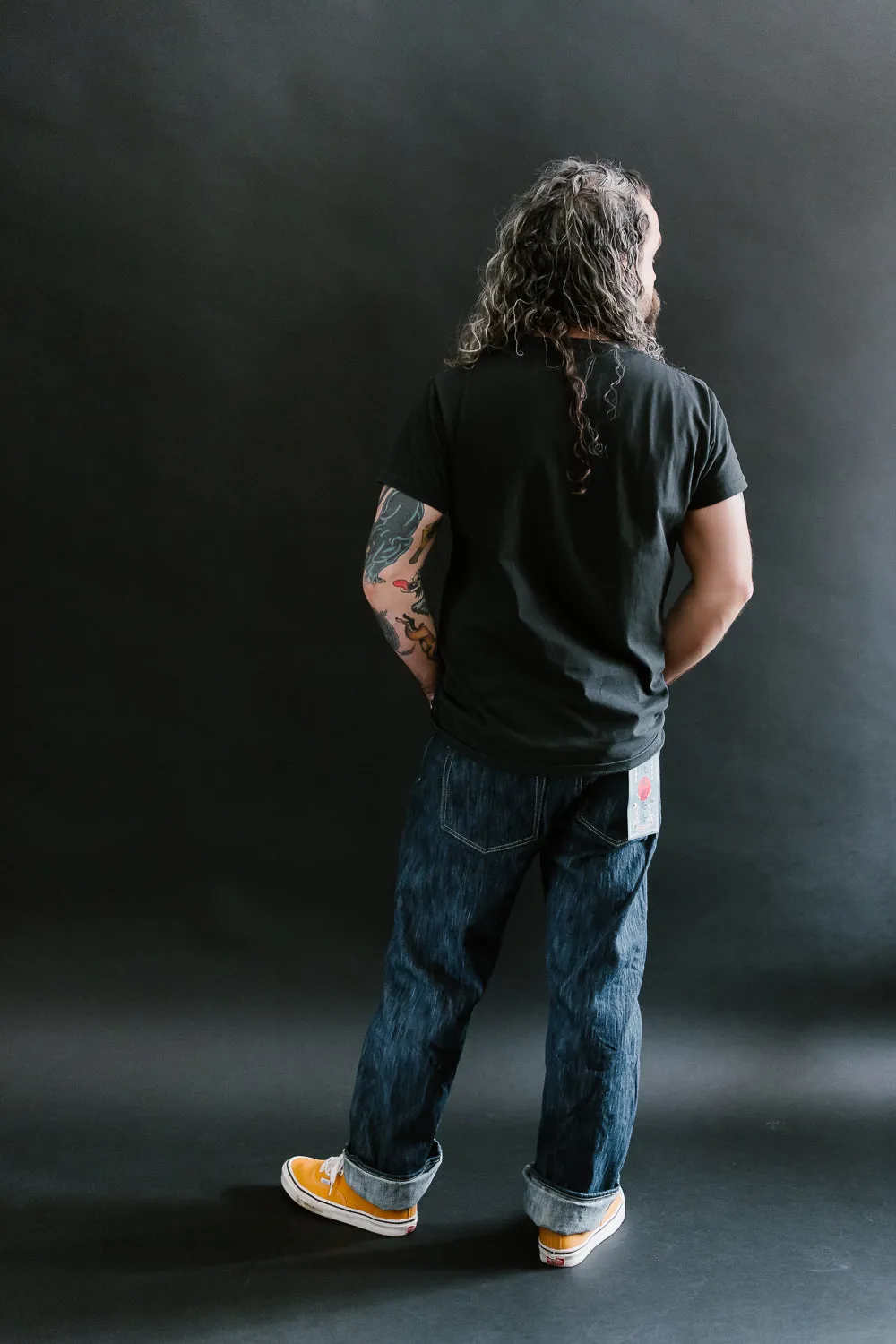 D1866S - 15oz Tokushima Selvedge Jeans Regular Straight - Natural Indigo OW