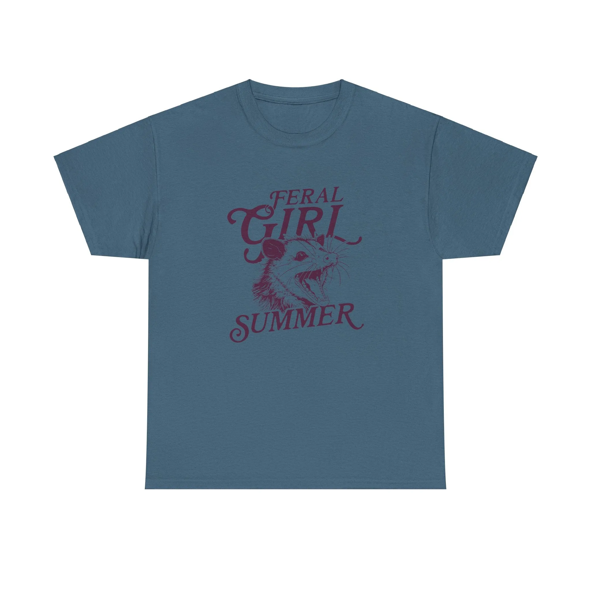 Feral Girl Summer Oppossum Shirt, Funny Meme Possum T Shirt, Feral Shirt, Cowgirl Shirt, Western Shirt, Rodeo Shirt, Funny Shirt