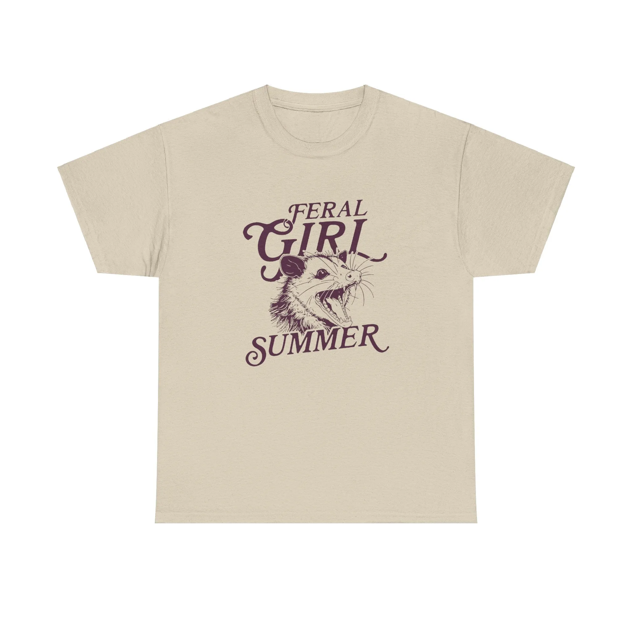Feral Girl Summer Oppossum Shirt, Funny Meme Possum T Shirt, Feral Shirt, Cowgirl Shirt, Western Shirt, Rodeo Shirt, Funny Shirt