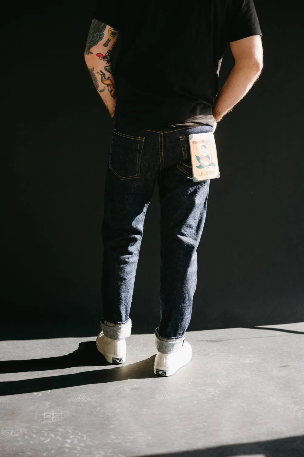 G005MZ - 14.7oz "Legacy Blue" Copper Label Selvedge - Narrow Tapered