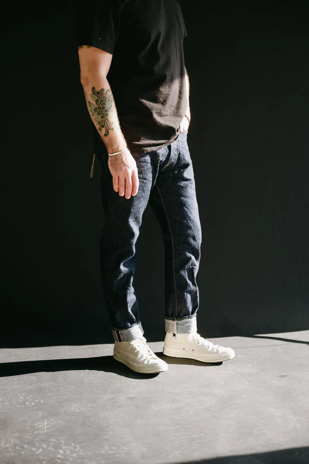 G005MZ - 14.7oz "Legacy Blue" Copper Label Selvedge - Narrow Tapered