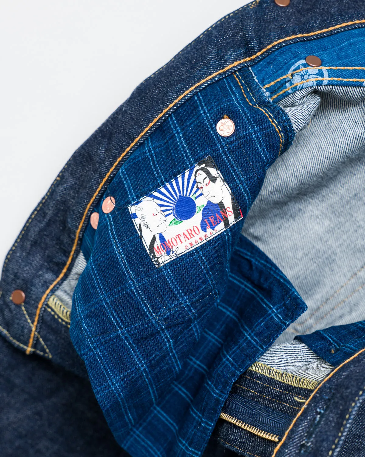 G005MZ - 14.7oz "Legacy Blue" Copper Label Selvedge - Narrow Tapered