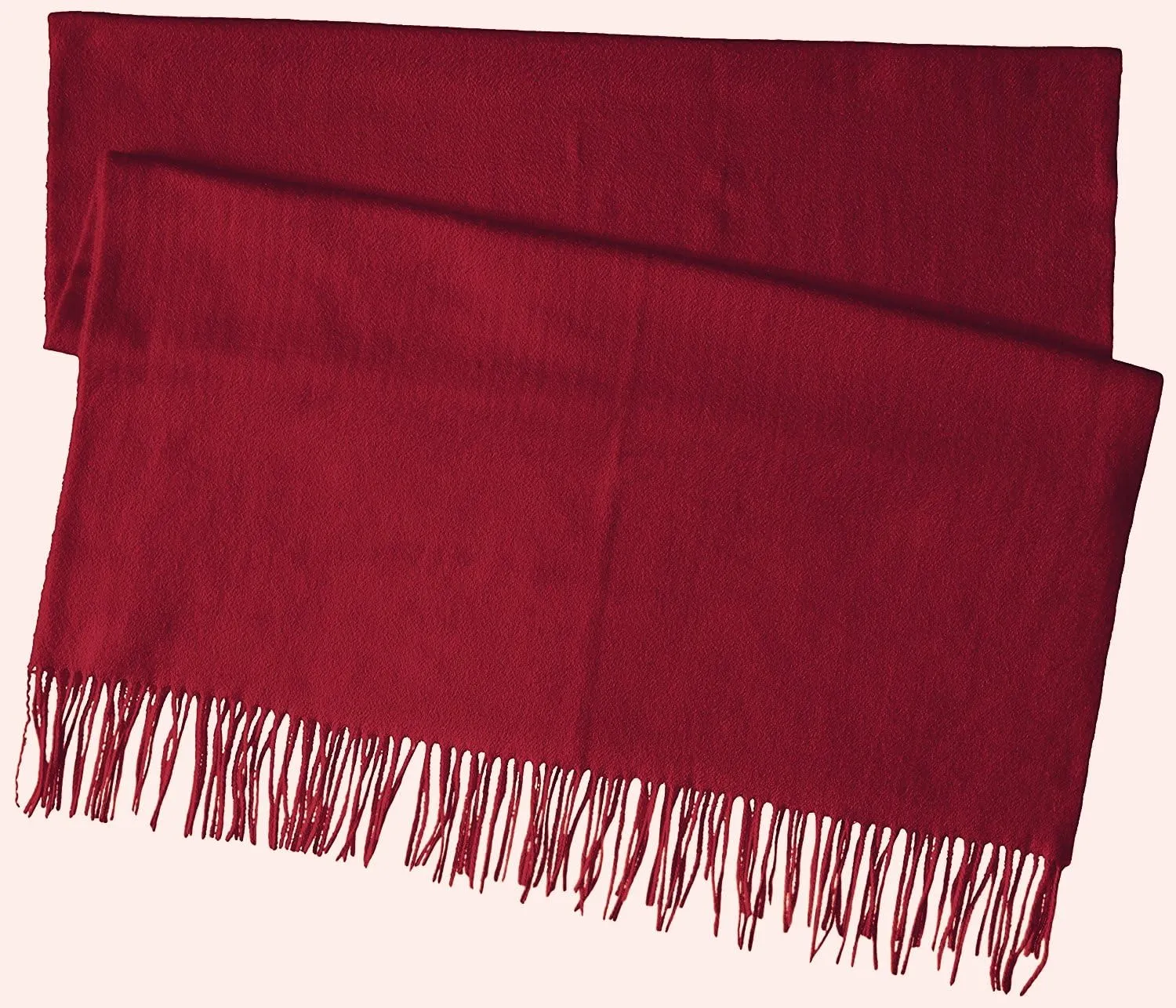 Honeystore Large Fringe Scarf Tassels Infinity Cashmere Wool Shawl Pashmina Wrap