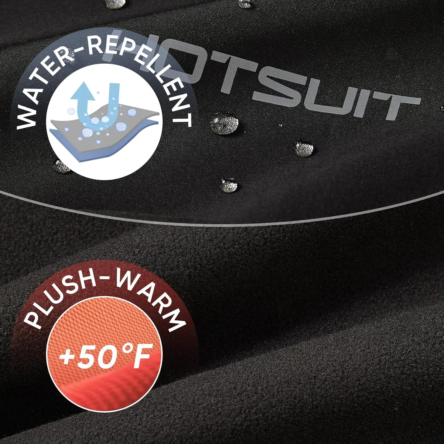 HOTSUIT Cycling Rain Jacket for Men Breathable Running Jacket Waterproof Biking Windbreaker