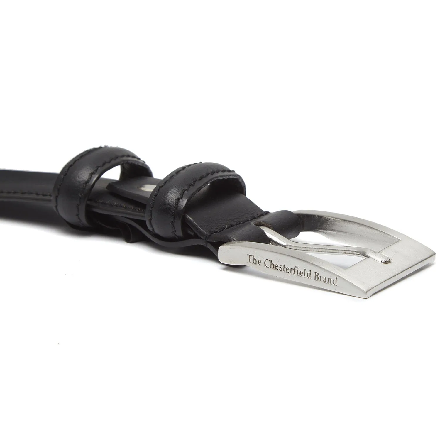 Leather Belt Black Elliot
