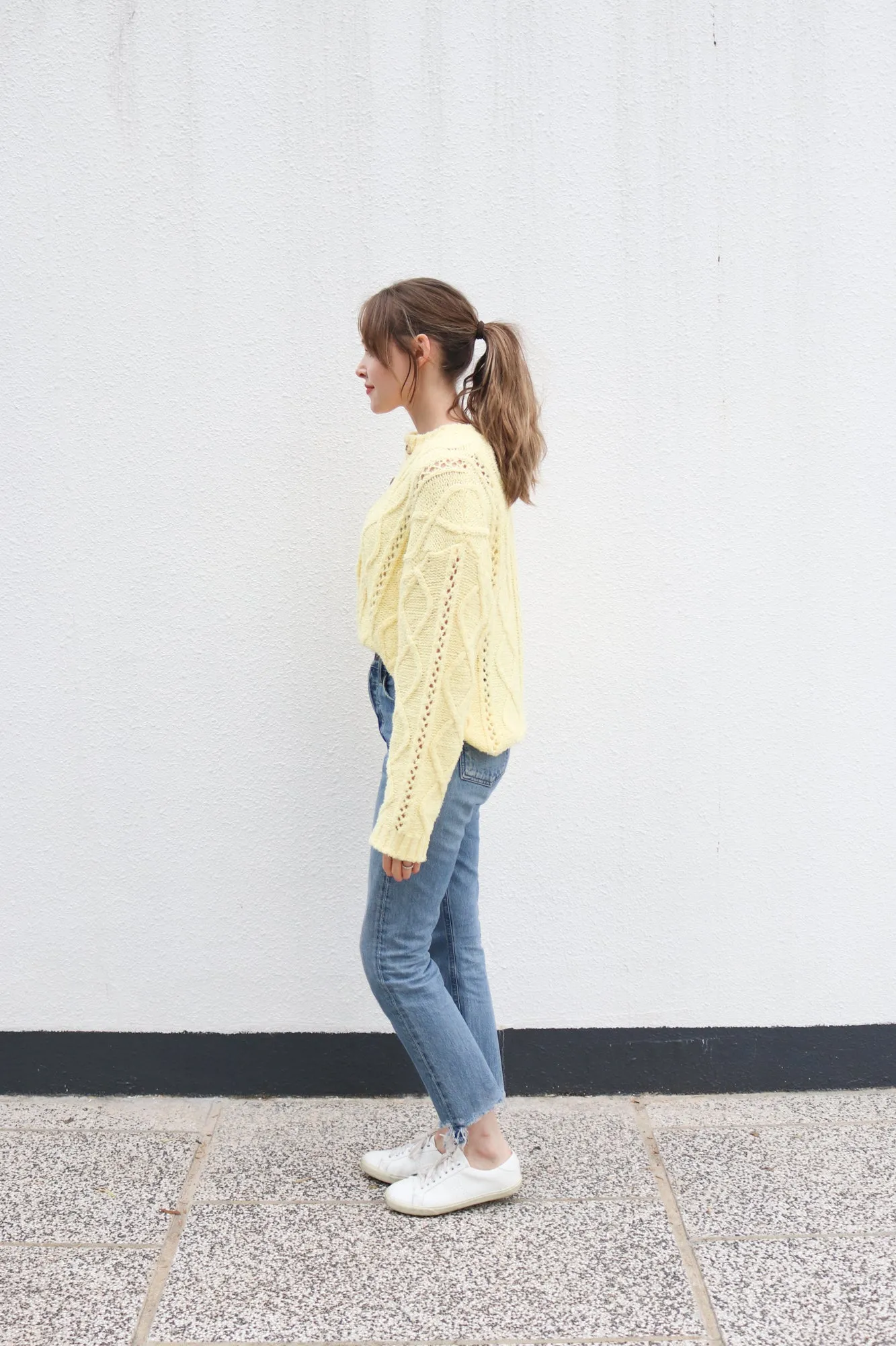 Light Yellow Cardigan