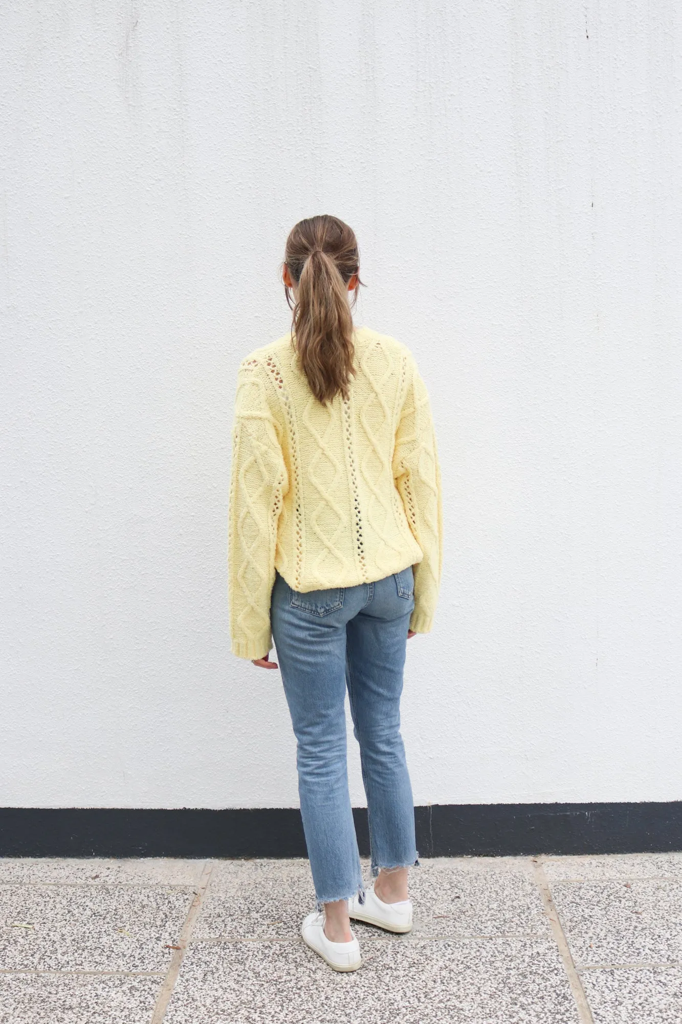 Light Yellow Cardigan
