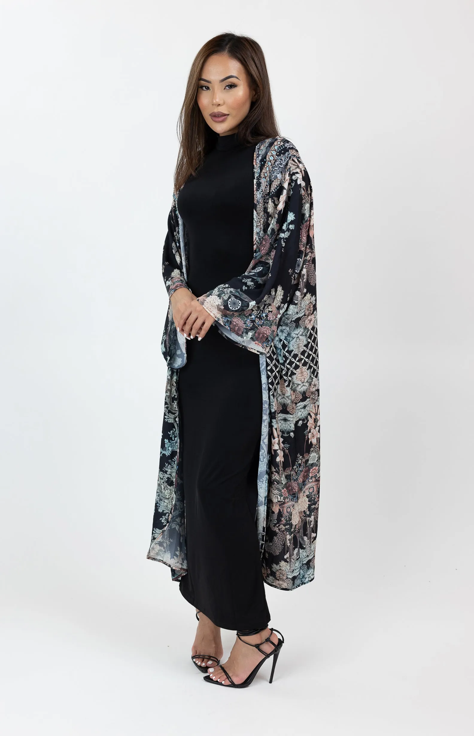 Marchesa Beaded Kimono