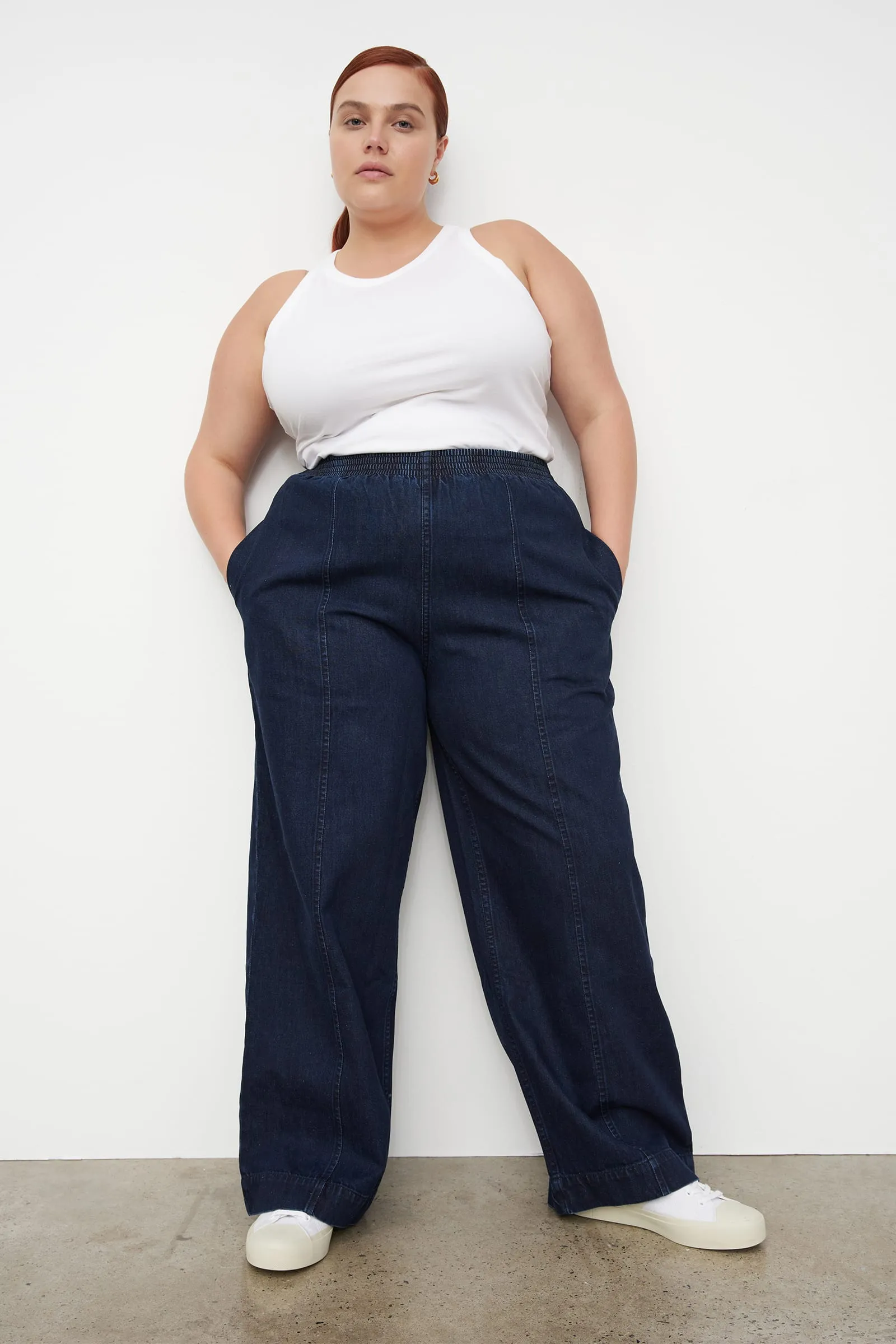 Marina Pants - Indigo Denim