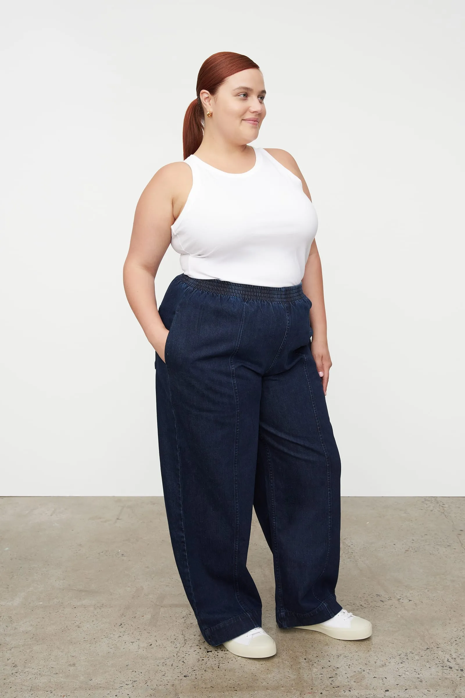 Marina Pants - Indigo Denim