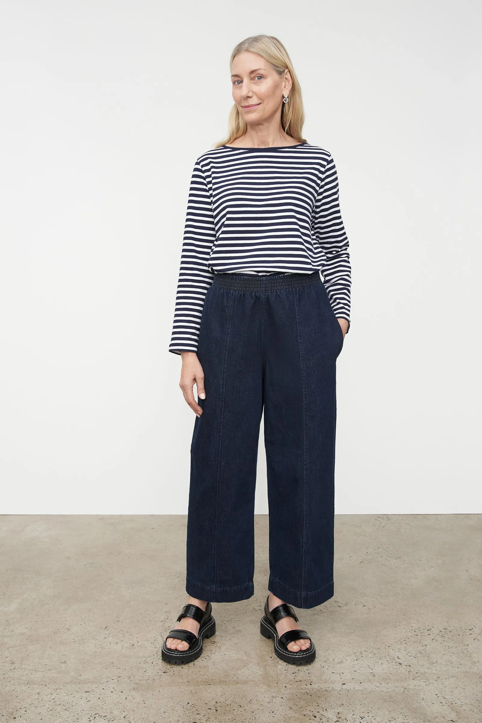 Marina Pants - Indigo Denim