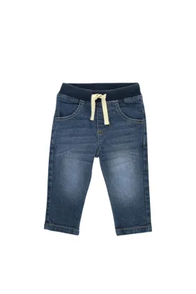 Medium Wash Pull-On Jeans