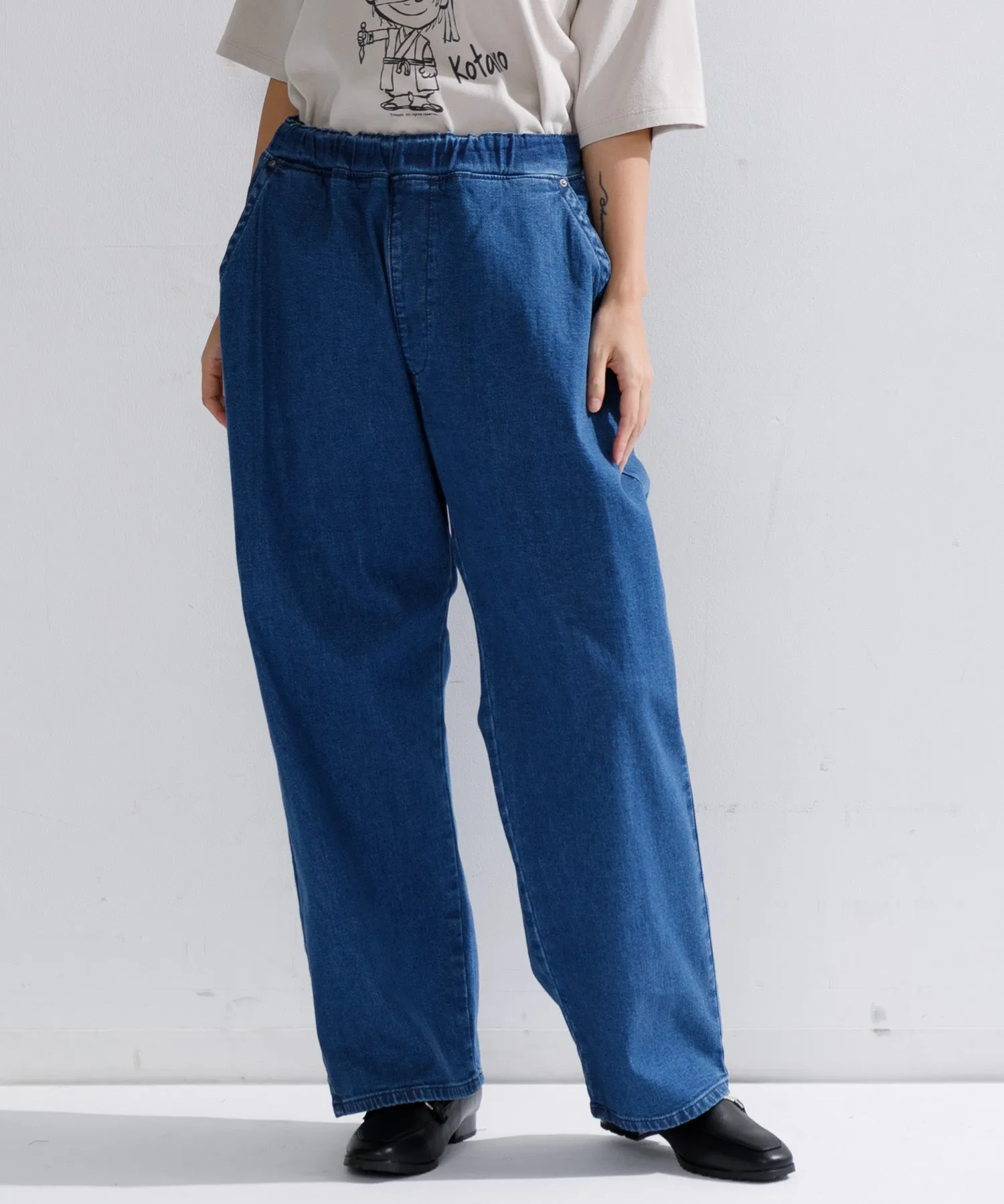 【MEN , WOMEN】Lee Fleeasy イージーパンツ