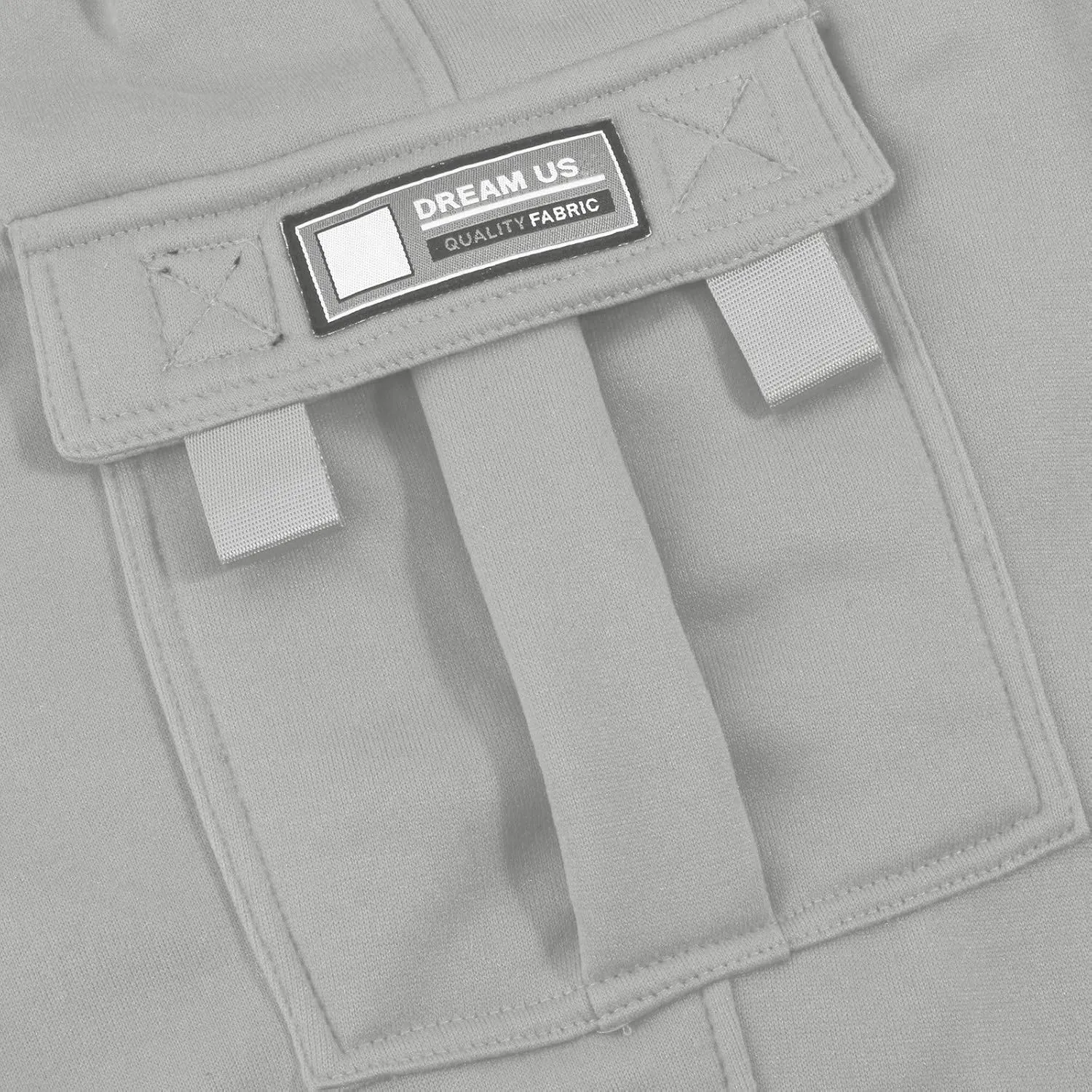 Mens Cargo Sweatpants Casual Baggy Drawstring Waist Open Bottom Sweatpants Lightweight Cargo Pants with Multi Pants