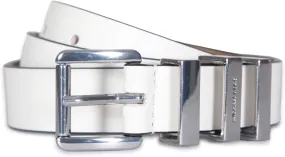 Michael Kors Women's 1 Inch Leather Belt with 3 Keepers, Stylish Fashion Accessory for Everyday Wear