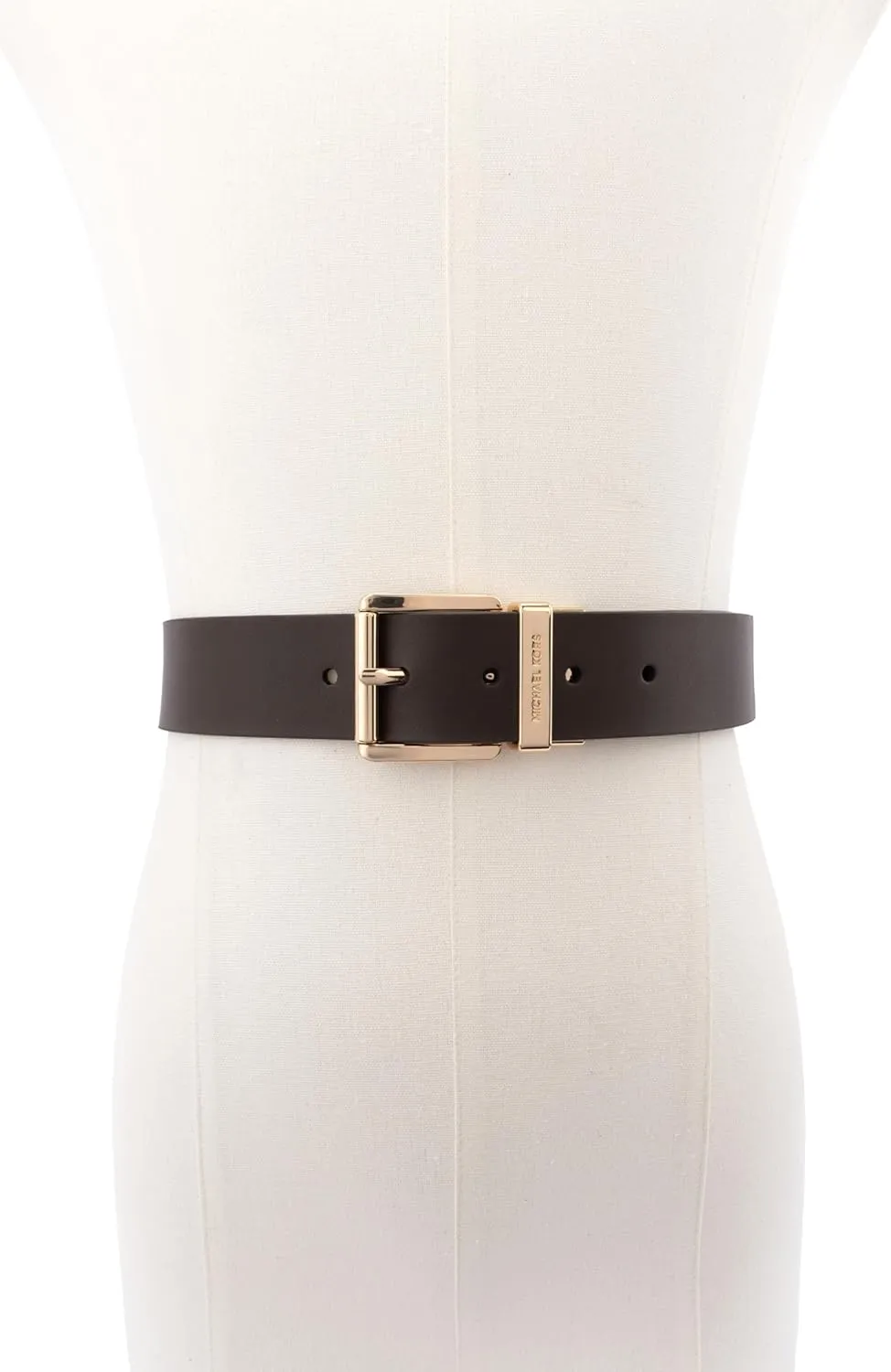 Michael Kors Women's 1.5 Inch Leather Reversible Belt, Stylish Fashion Accessory for Everyday Wear