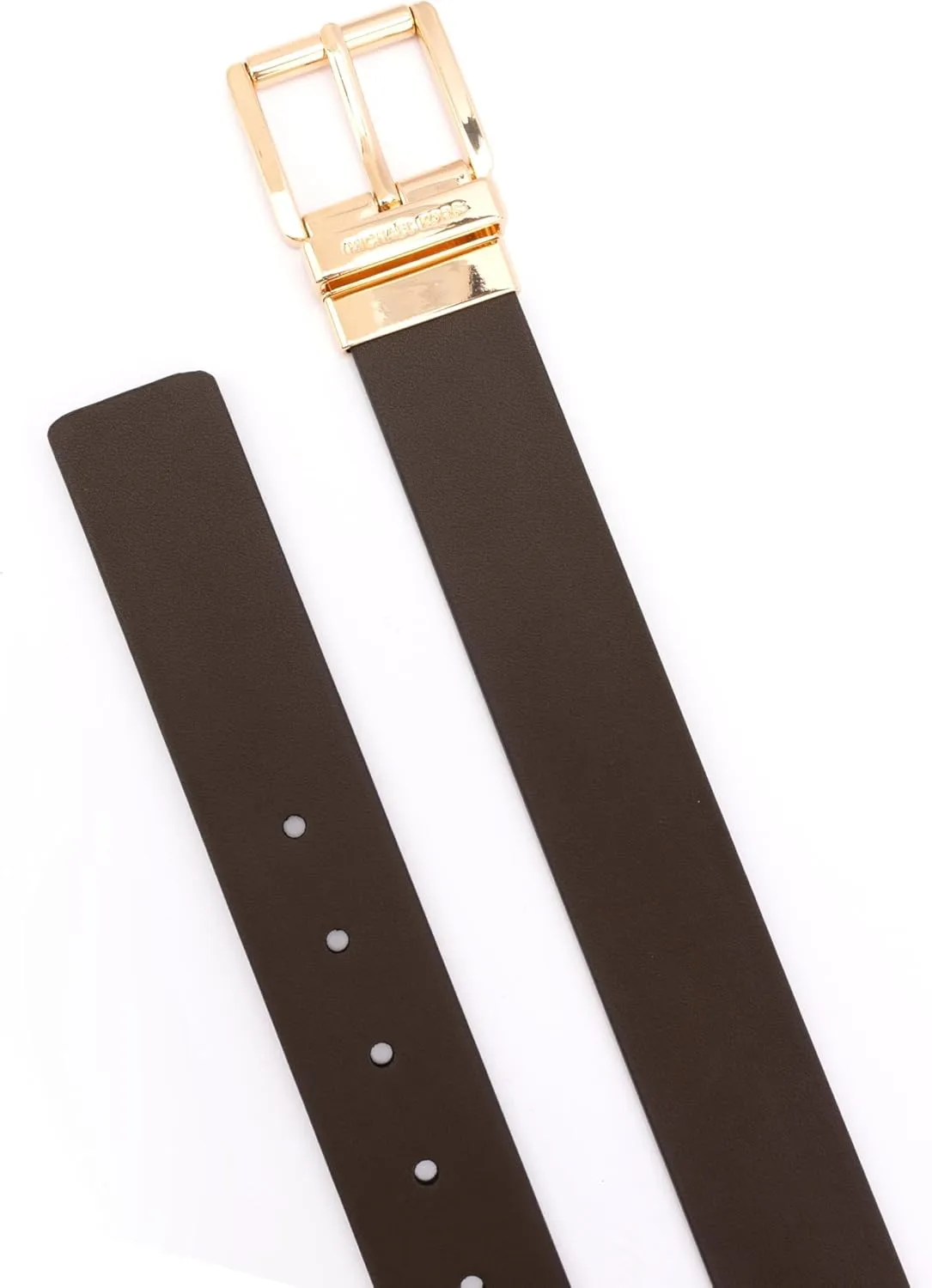 Michael Kors Women's 1.5 Inch Leather Reversible Belt, Stylish Fashion Accessory for Everyday Wear