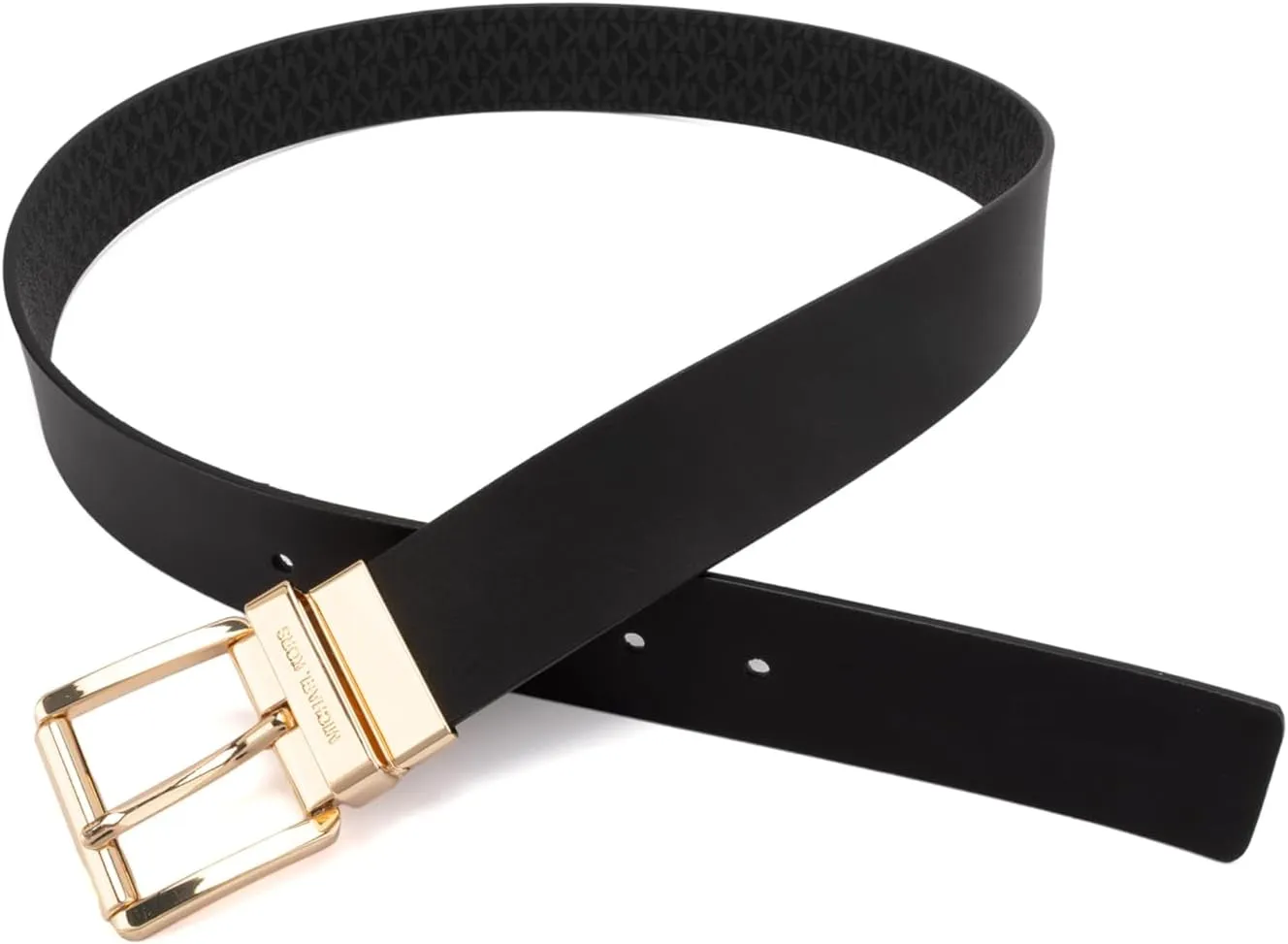 Michael Kors Women's 1.5 Inch Leather Reversible Belt, Stylish Fashion Accessory for Everyday Wear