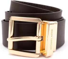 Michael Kors Women's 1.5 Inch Leather Reversible Belt, Stylish Fashion Accessory for Everyday Wear