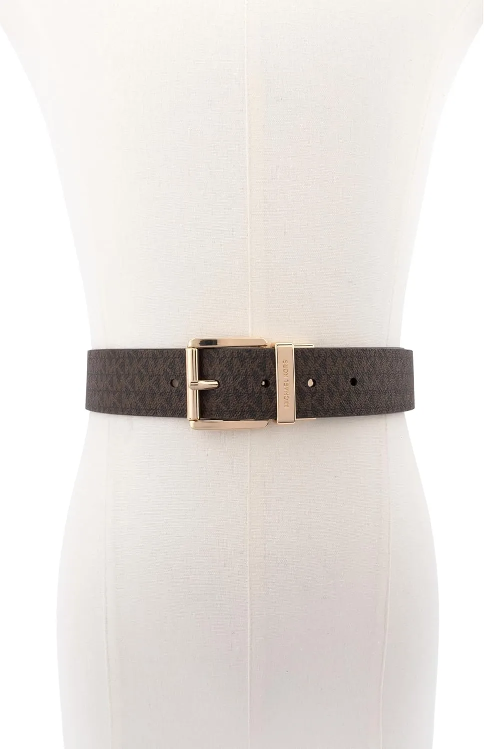 Michael Kors Women's 1.5 Inch Leather Reversible Belt, Stylish Fashion Accessory for Everyday Wear