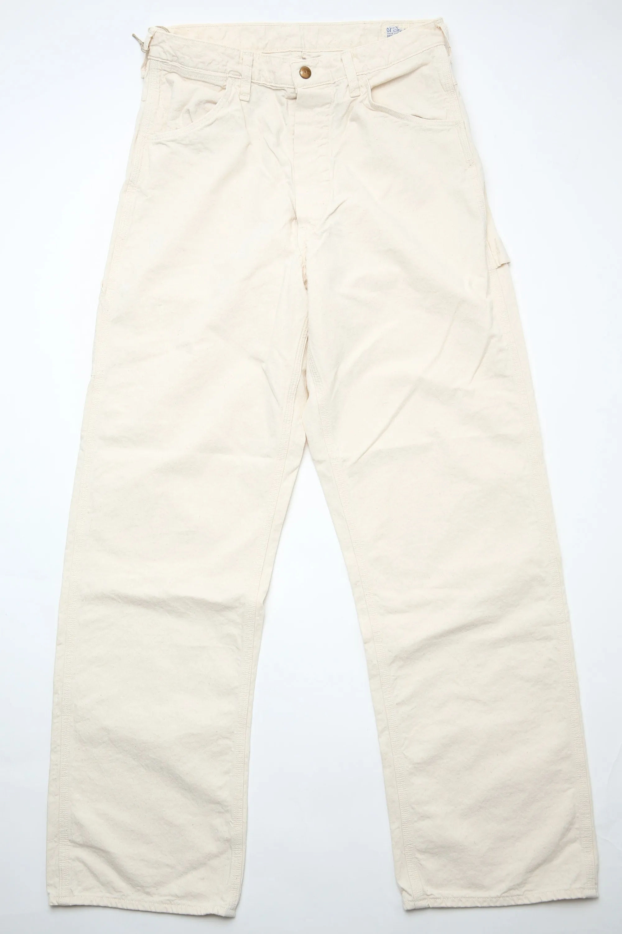 orSlow 60's PAINTER PANTS - ECRU