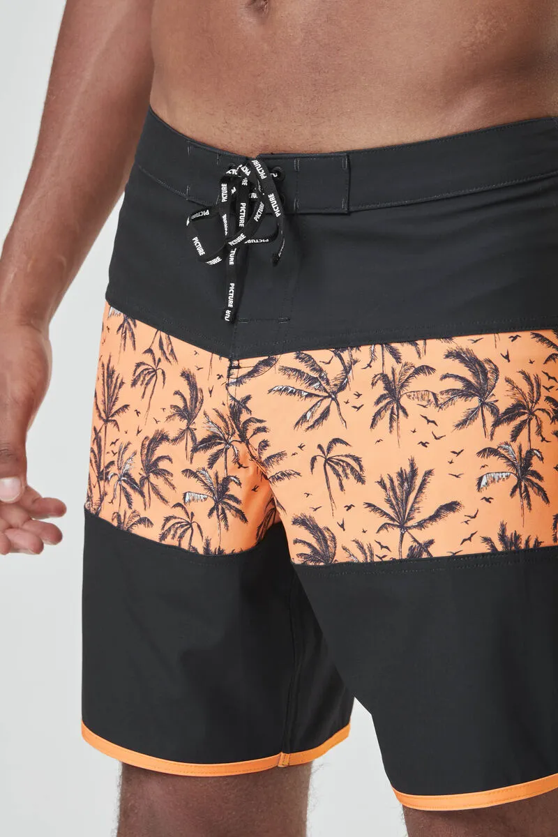 Picture Organic Clothing Men&#x27;s Andy 17 Boardshort Black | Buy Picture Organic Clothing Men&#x27;s Andy 17 Boardshort Black here | Outnorth