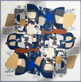 Pierre Cardin Miro Silk Scarf No. 21