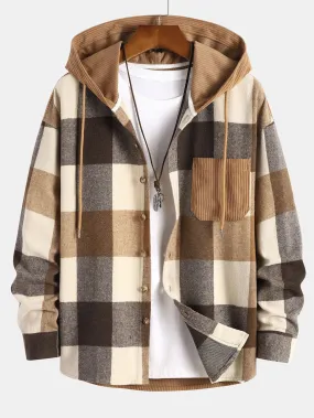 Plaid Flannel Hoodie