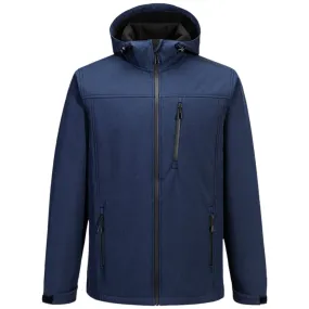 Portwest Portrush Mens Softshell Full-Zip Hooded Jacket
