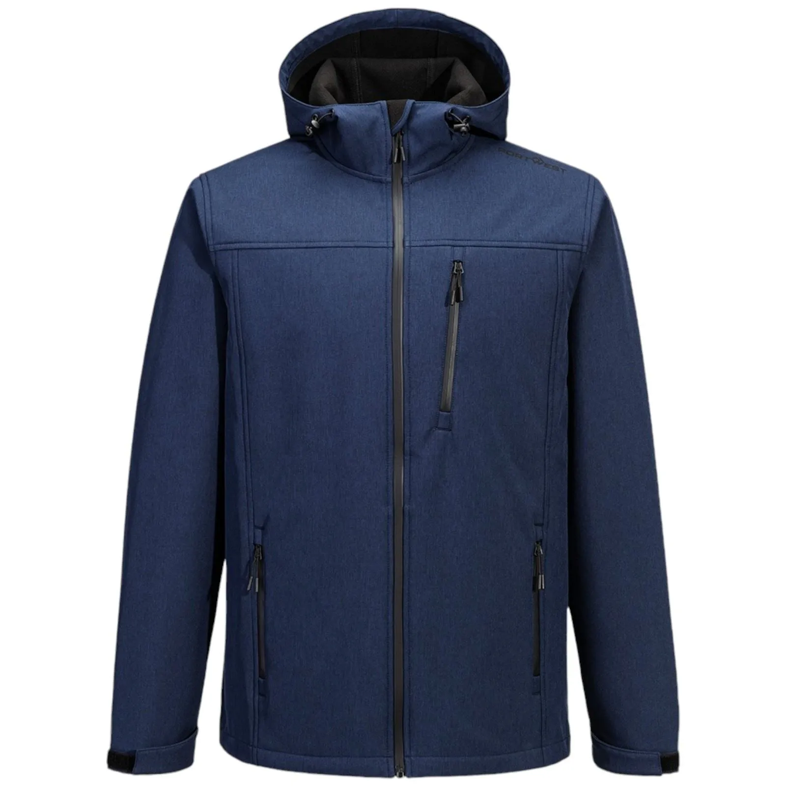 Portwest Portrush Mens Softshell Full-Zip Hooded Jacket