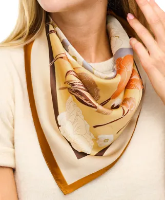 Printed Silky Bandana