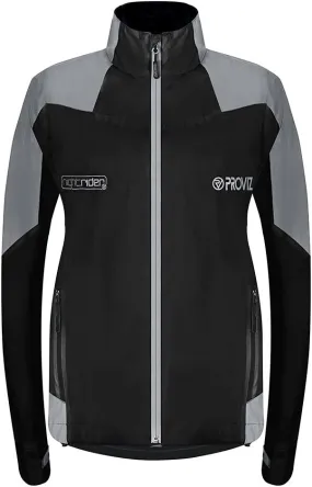 Proviz Women's Nightrider Reflective Waterproof Cycling Jacket Hi Visibility Breathable Cycling Coat