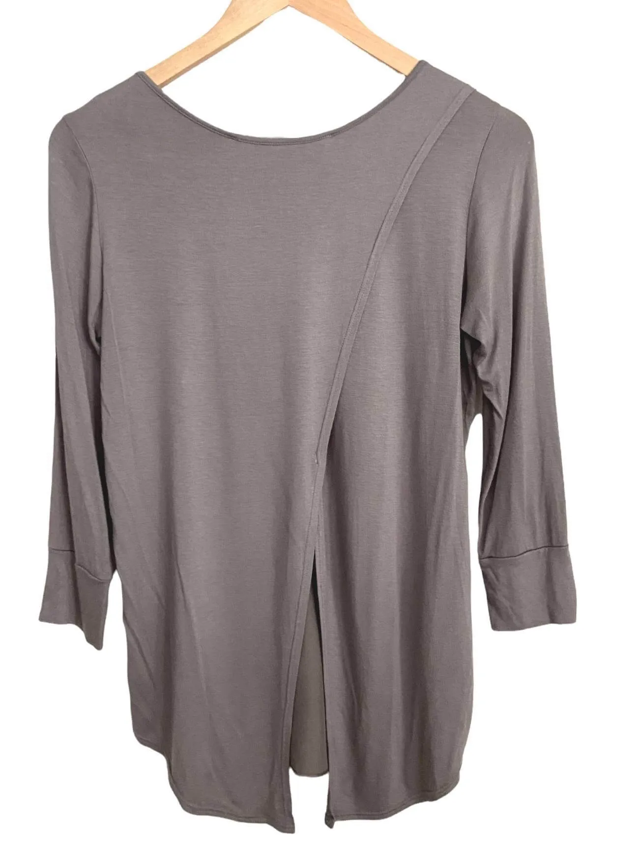 Soft Summer Ashwood Silky Cross-Back Blouse